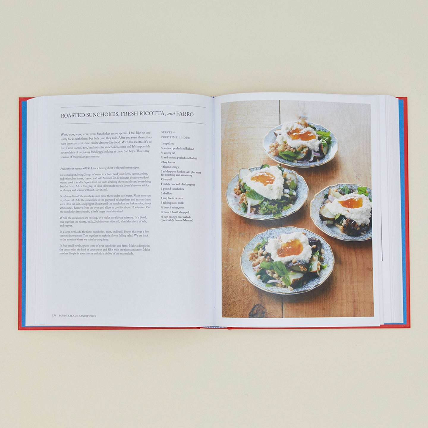 Soups, Salads, Sandwiches cookbook.