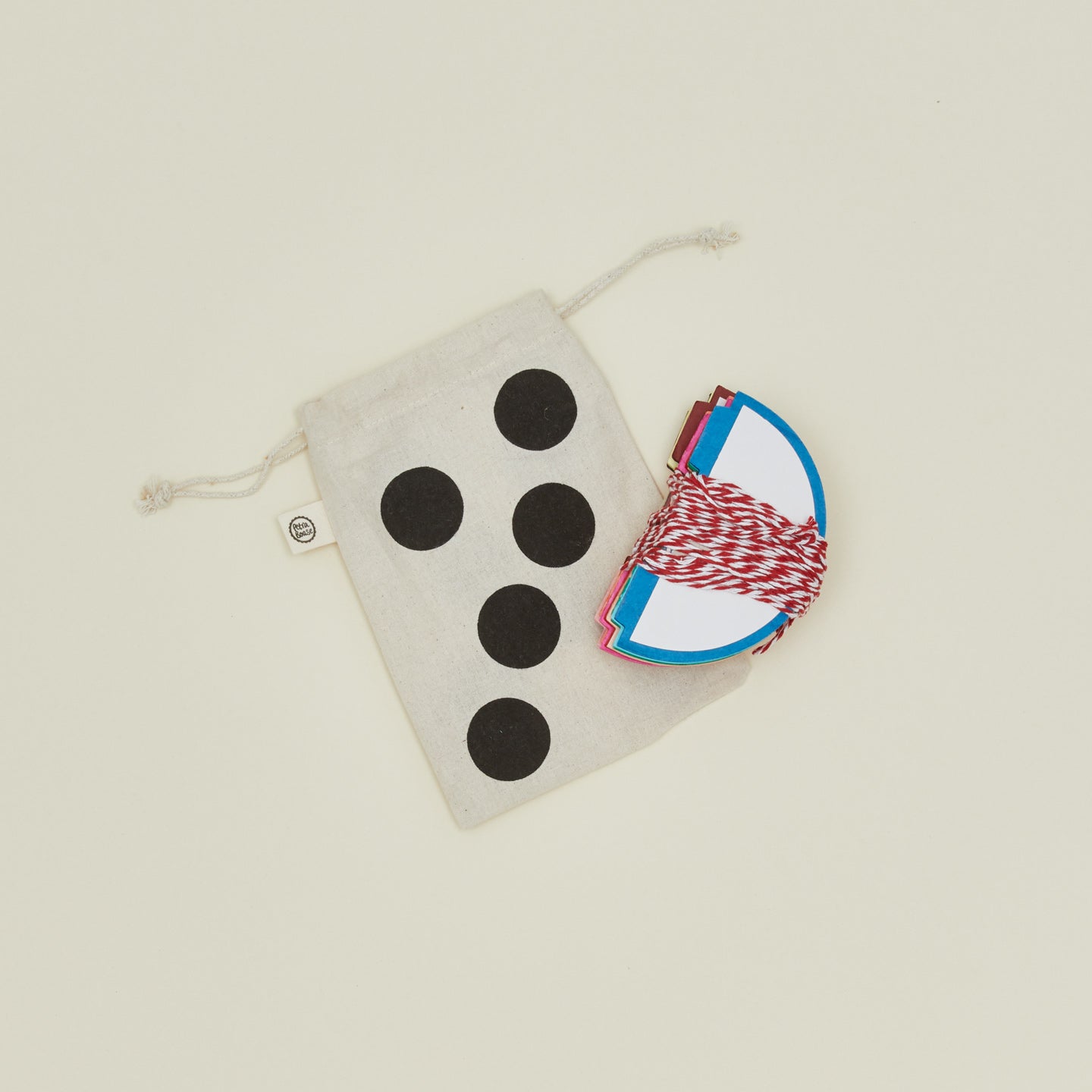 Petra Boase bunting ball garland packaging