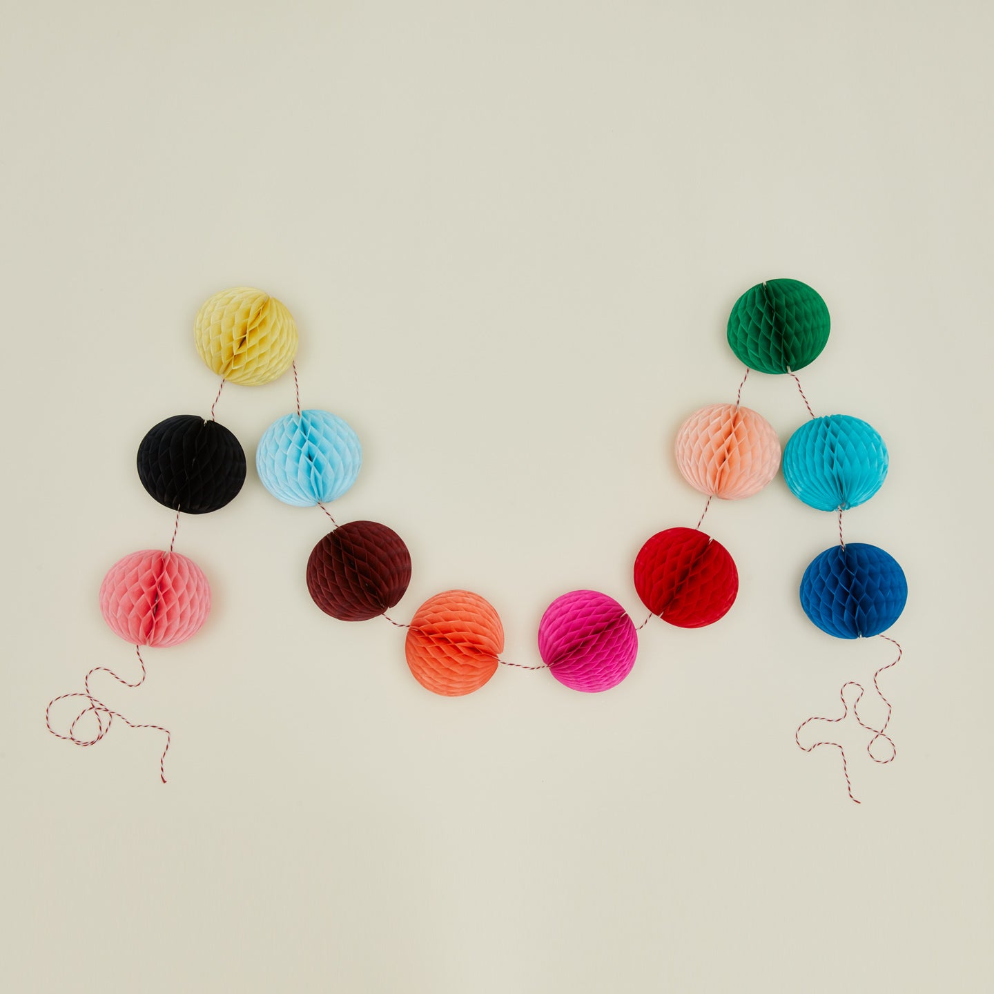 Petra Boase bunting ball garland