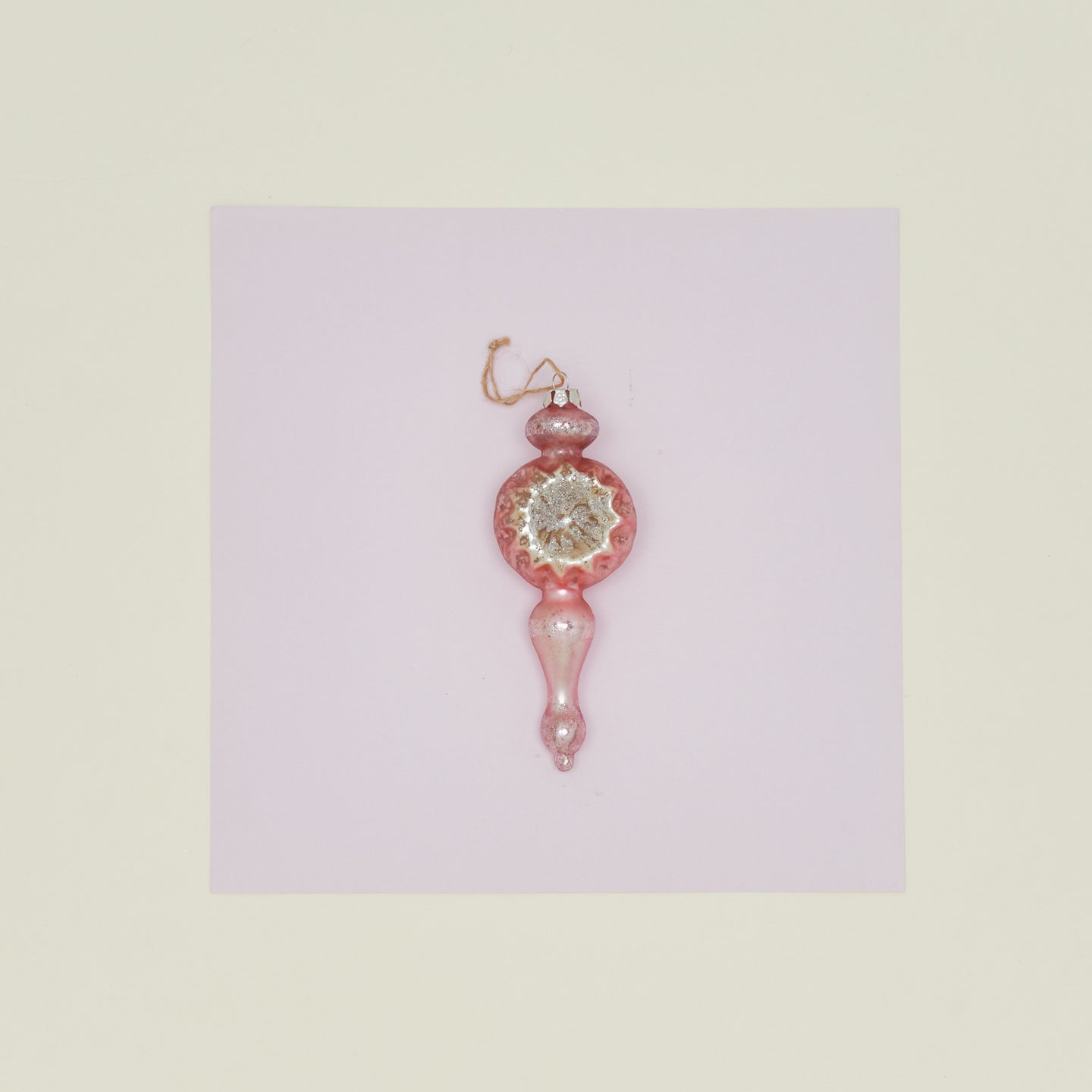 Pink spire ornament