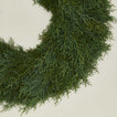 Close up view of Juniper Natural Wreath