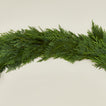 Close up view of Leyland garland