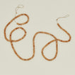 Natural wood beaded garland