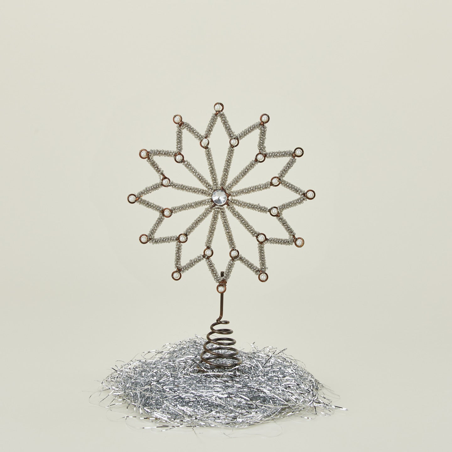 Pearl tree topper