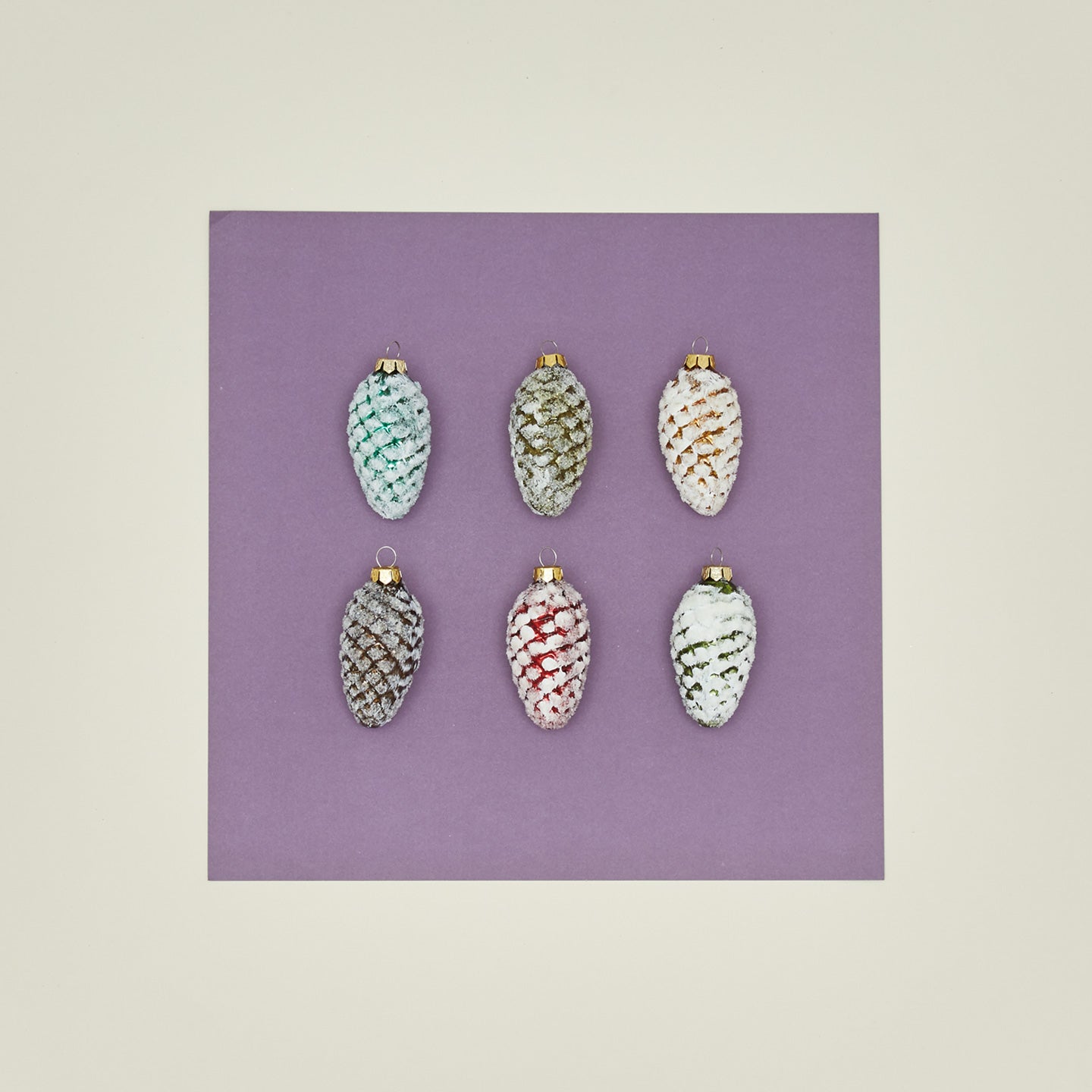 Pinecone ornaments