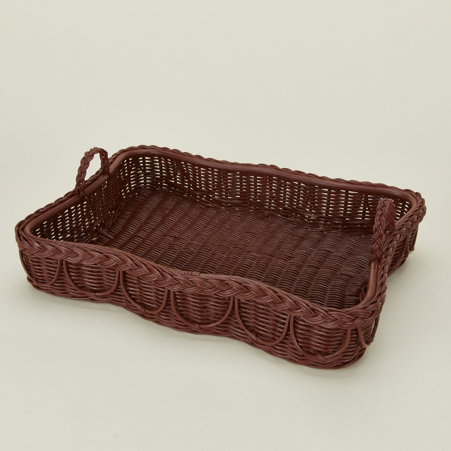 Hadley tray in berry.
