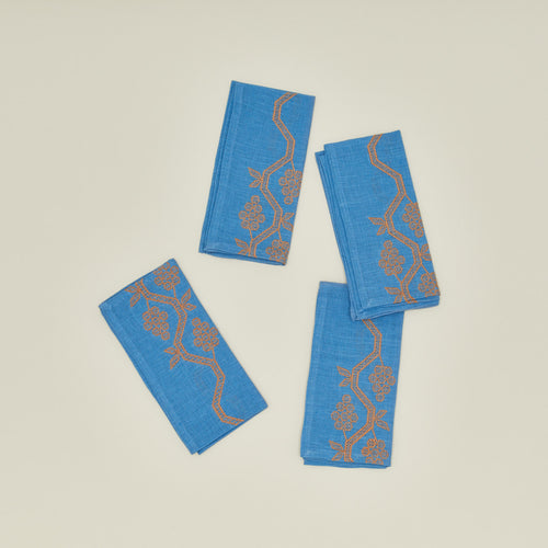 Napa napkins in blue