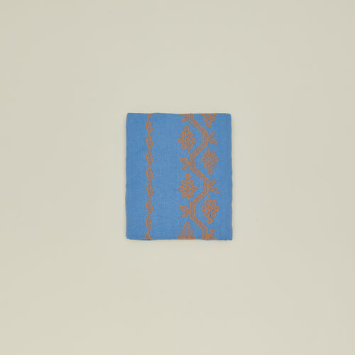 Napa tablecloth in blue