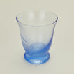 Detailed view of Spiral tumbler in blue