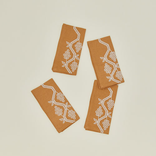 Napa napkins in mustard