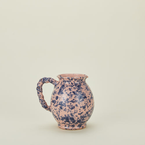 Splatter cigno jug in pink and blue