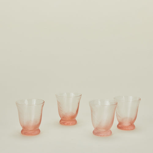 Spiral tumbler in pink