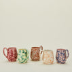 Splatter mugs in various colors