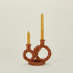 Talitha candle holder with tapers