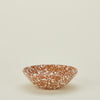 Splatter Low Bowl - Terracotta/Cream