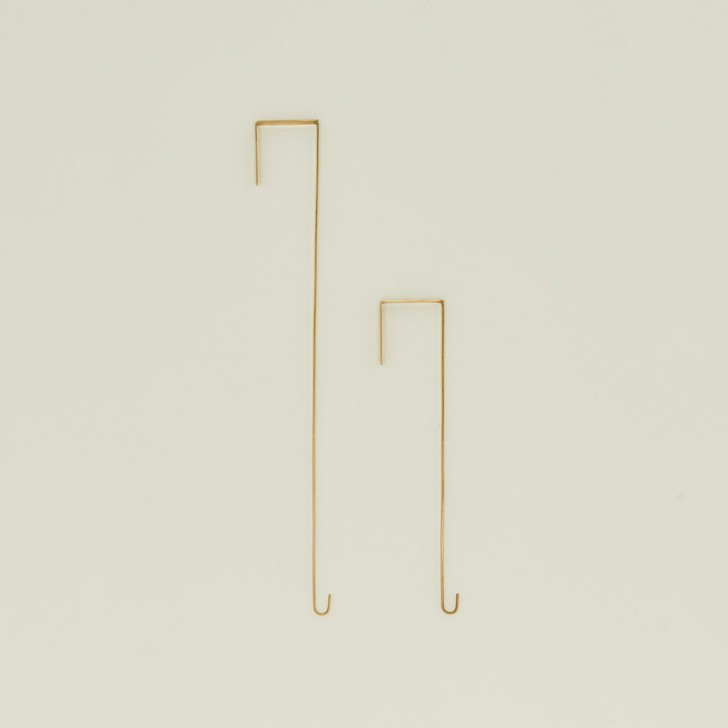 Brass Wreath Hanger in large and small