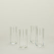 Simple glassware tall set of 4
