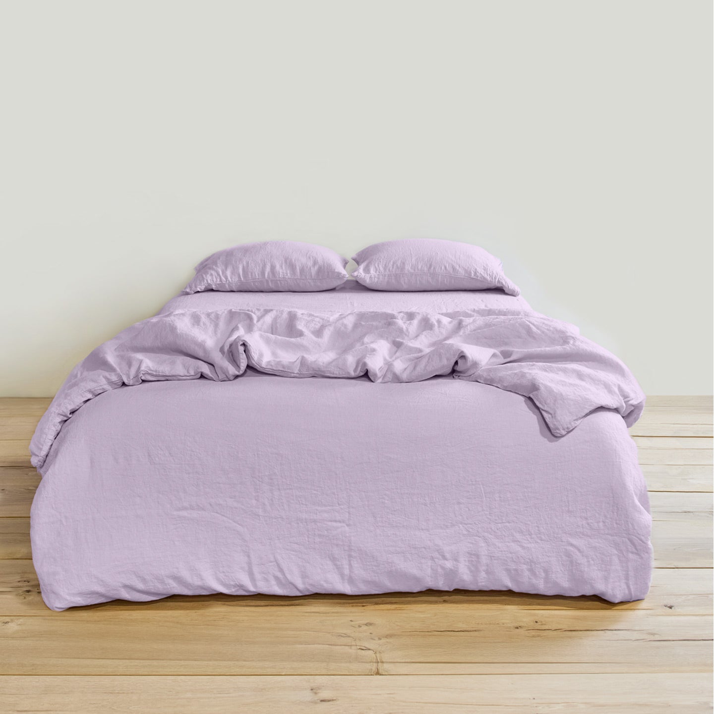 Simple Linen Duvet - Lilac – Hawkins New York