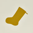 Simple Linen Stocking in mustard
