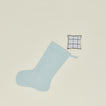 Simple linen stocking in sky