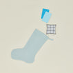 Simple linen stocking in sky