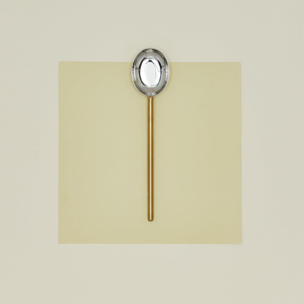 Simple Metal Spoon - Brass – Hawkins New York