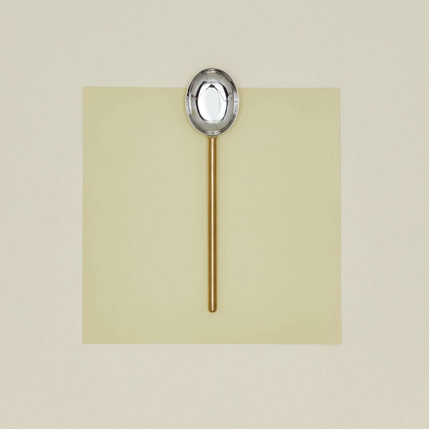 Simple Metal Spoon - Brass