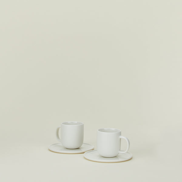 Simple Porcelain Espresso Mugs, Set of 2 – Hawkins New York