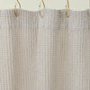 Simple Waffle Shower Curtain - Light Grey