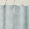 Simple Waffle Shower Curtain - Sky