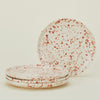 Splatterware Plate, Set of 4 - Terra