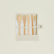 Smile Boutique bamboo cutlery set 