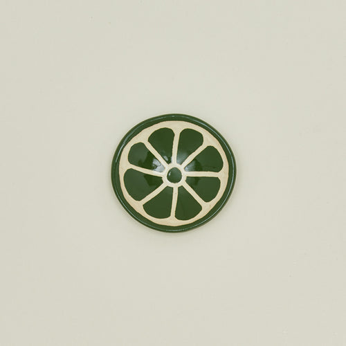 Overhead view of Citrus Ceramic Dish