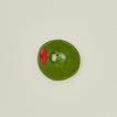 Overhead view of Olive Ceramic Dish