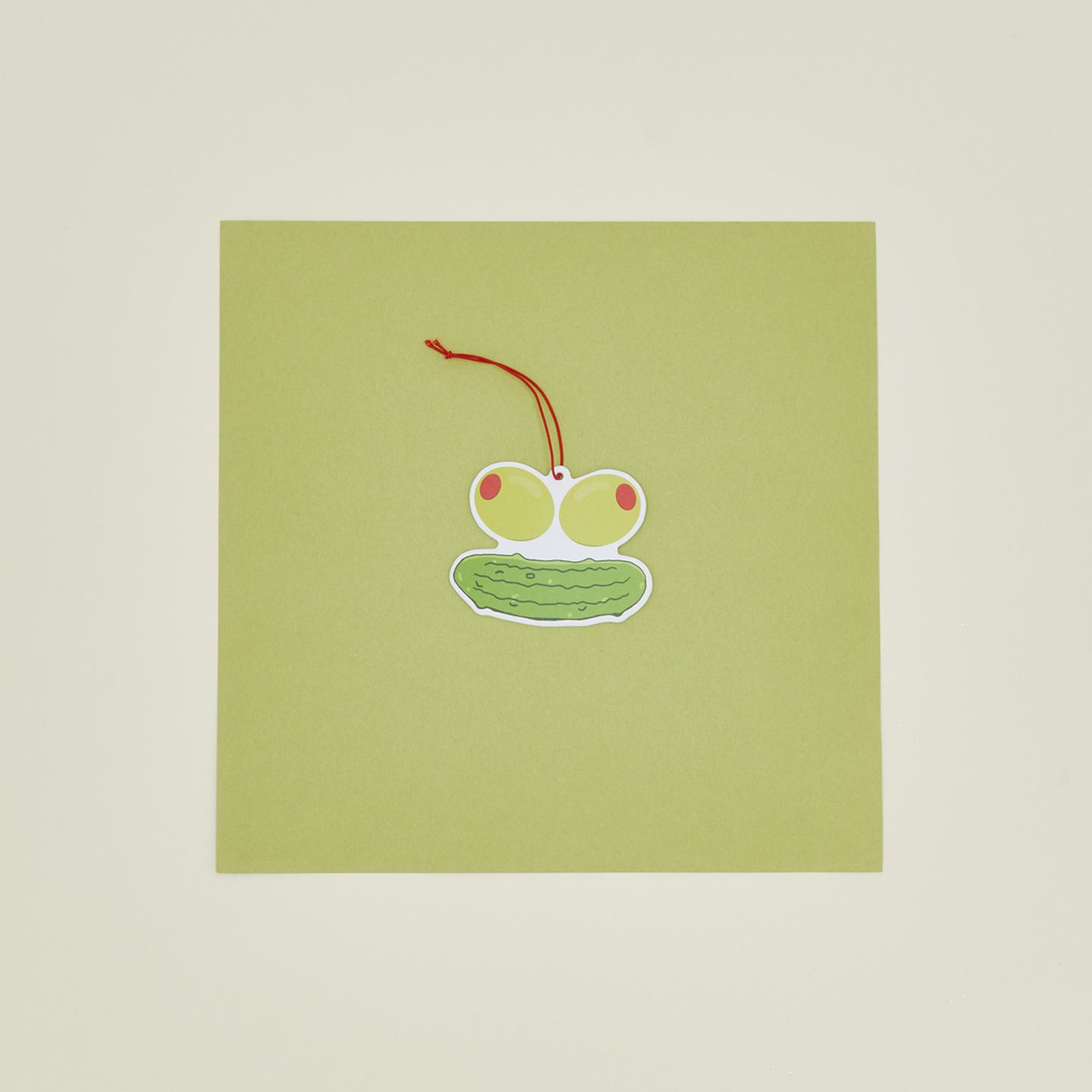 Olive face air freshener