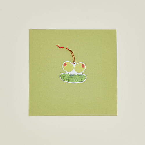 Olive face air freshener