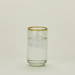 Large Sobremesa multicolor rim glass