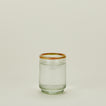 Medium Sobremesa multicolor rim glass