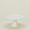 Splatter Cake Stand - White/Ivory
