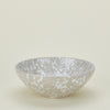 Splatter Serving Bowl - Light Grey/White