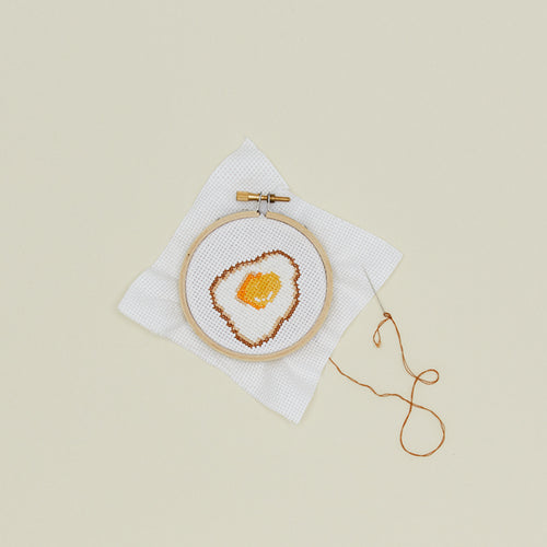 Egg Mini Cross-Stitch Kit