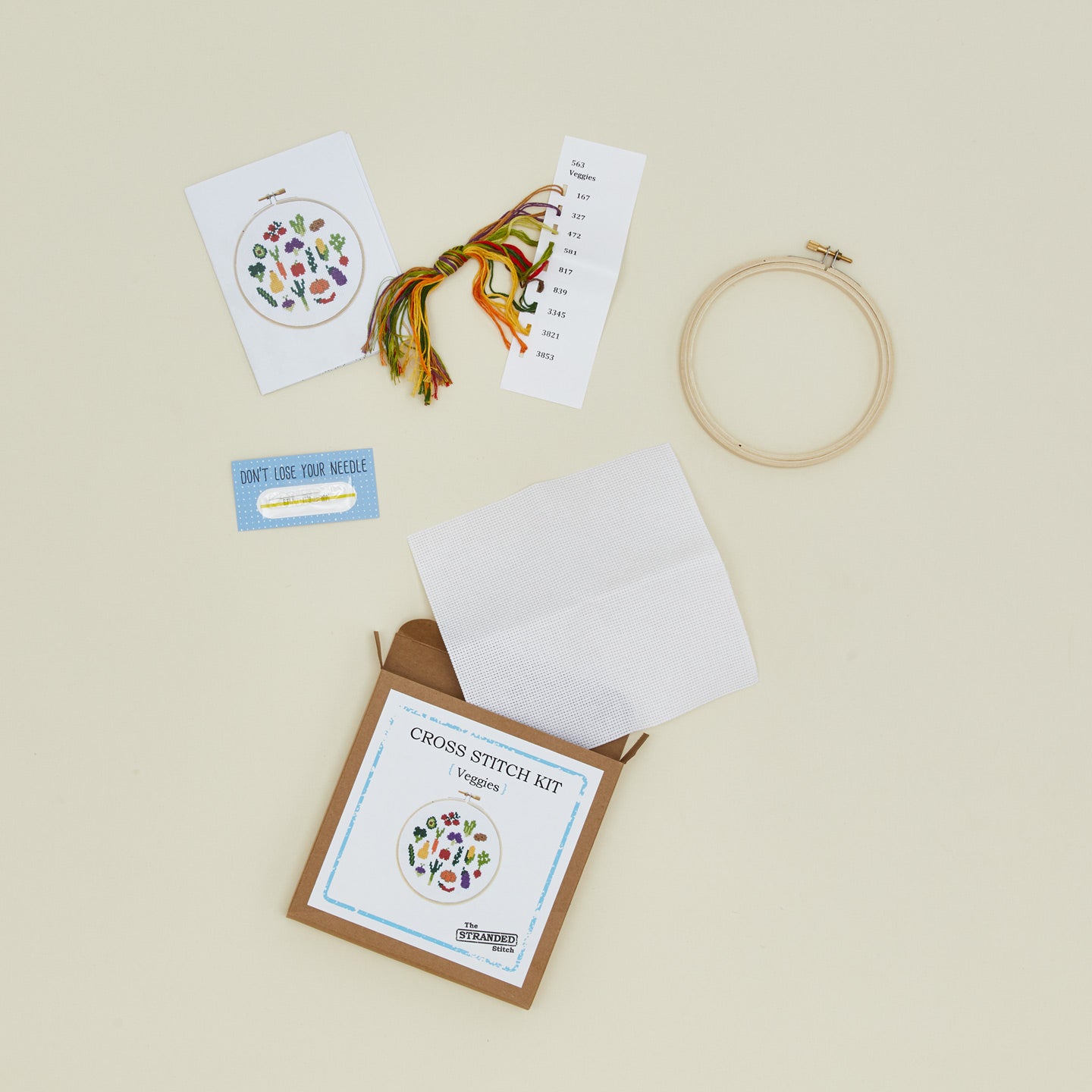 Veggies Cross-Stitch Kit