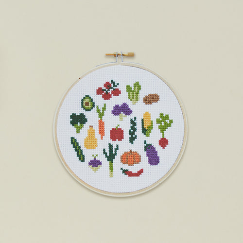 Veggies Cross-Stitch Kit