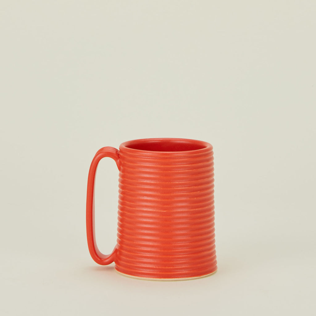 Tall Ribbed Mug - Paprika – Hawkins New York