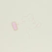Tinsel ribbon in light pink