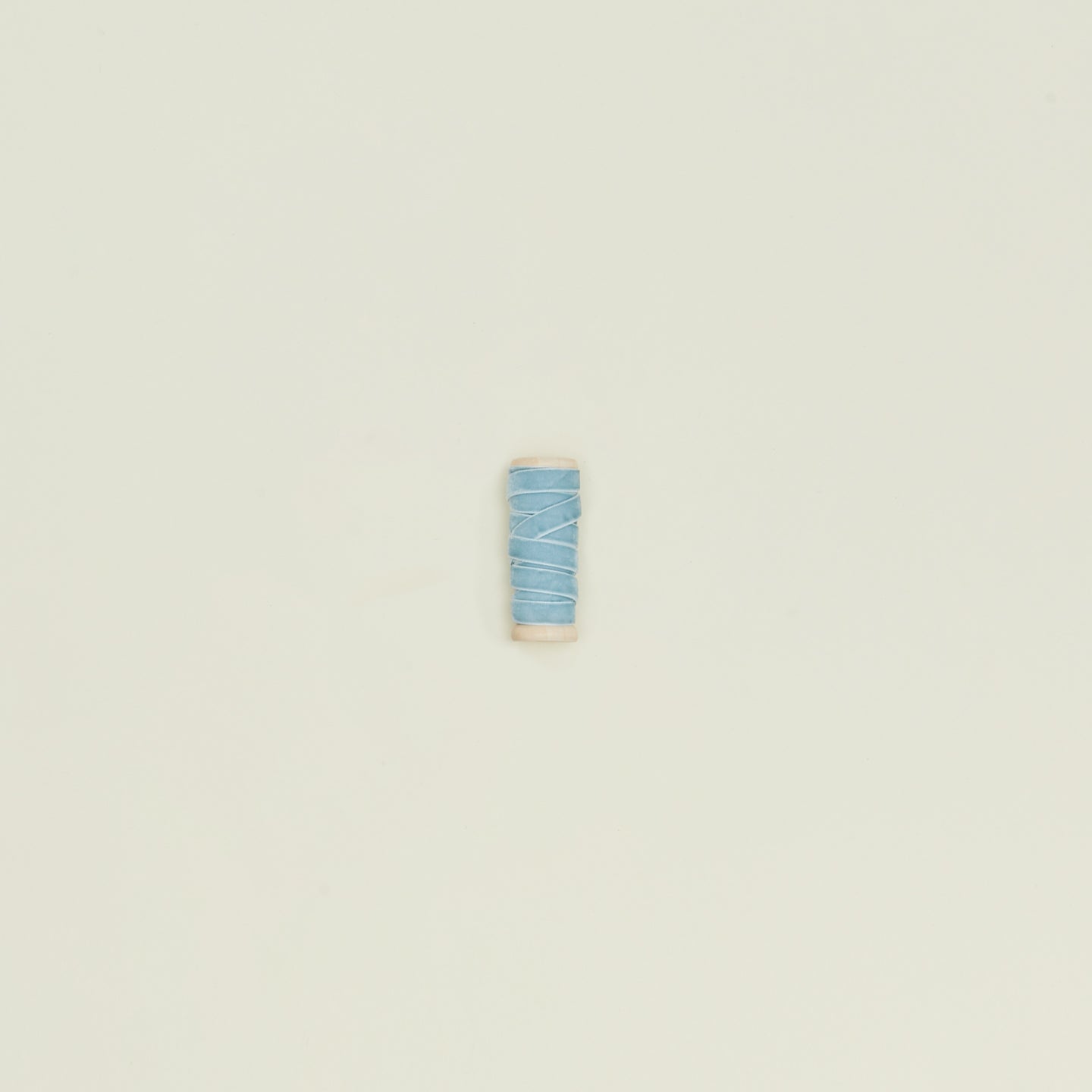 Slim Velvet Ribbon - Sky Blue – Hawkins New York