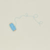 Tinsel Ribbon - Sky