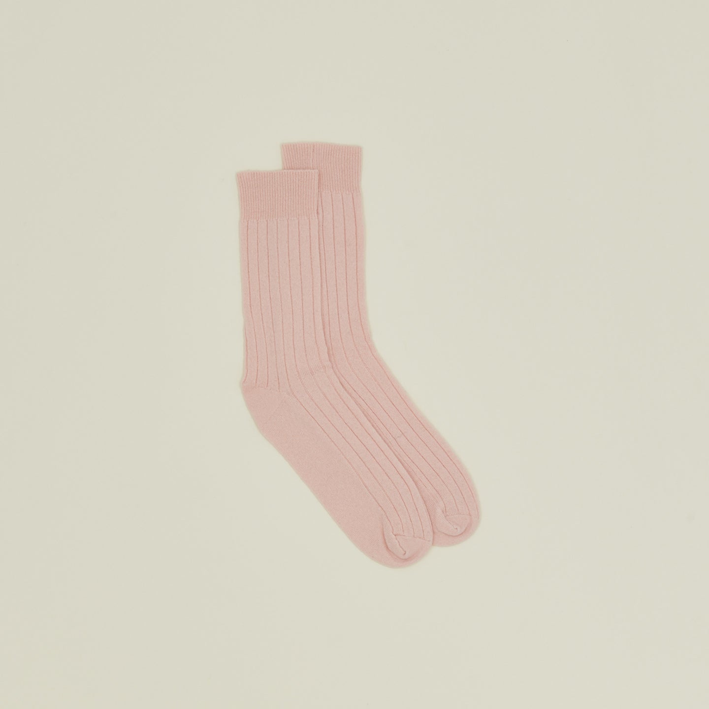 Cashmere + Merino Wool Socks in blossom