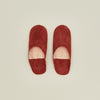 Handmade Suede Slippers - Cinnamon