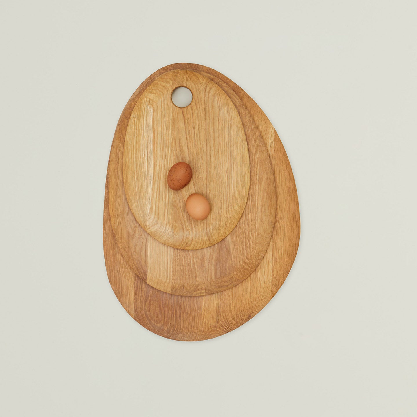 Pebble Cutting Board - Oak – Hawkins New York